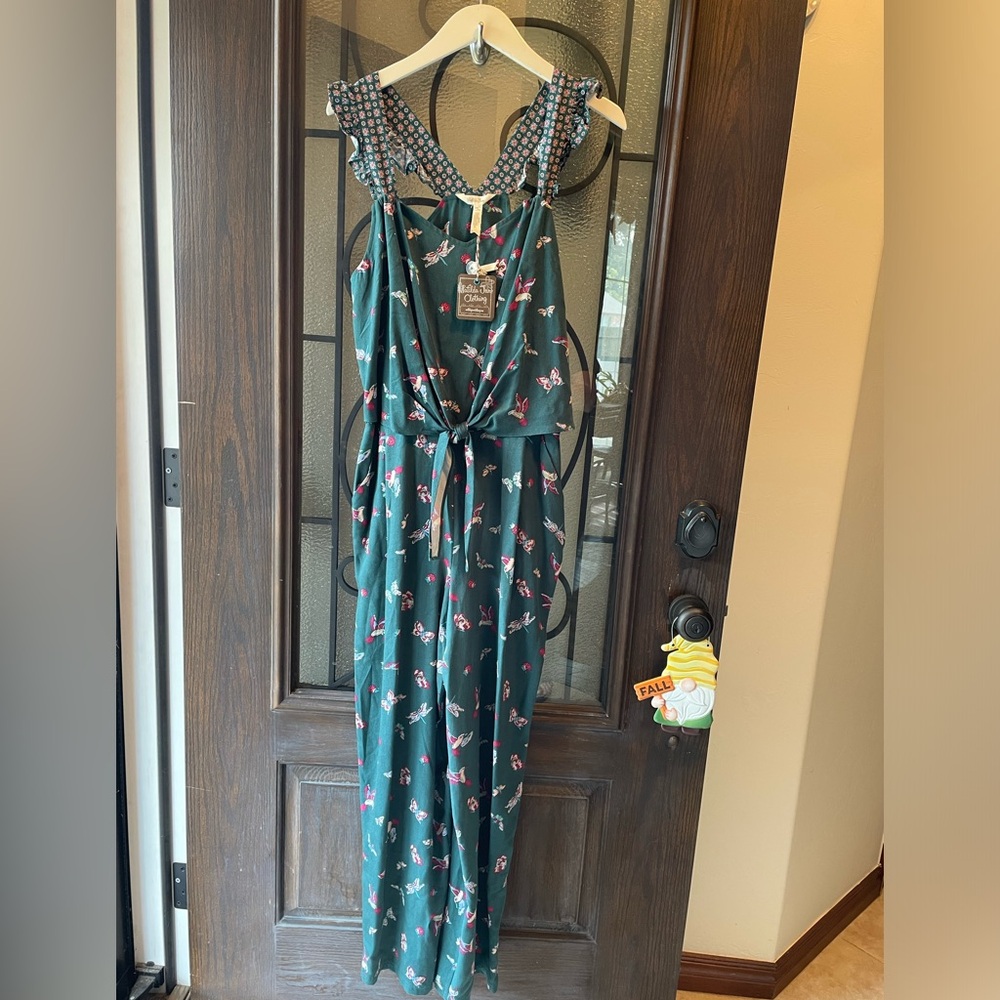 MATILDA JANE Women’s Sz Small Evergreen Dream Jumpsuit